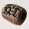 Handmade Pottery clay Beads, About:13x18mm Hole:5mm, Sold by Bag