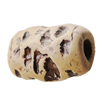 Handmade Pottery clay Beads, About:22x14mm Hole:5mm, Sold by Bag