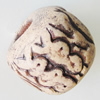 Handmade Pottery clay Beads, About:15x13mm Hole:5mm, Sold by Bag