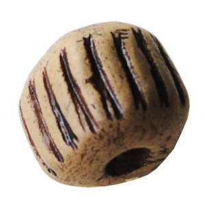 Handmade Pottery clay Beads, About:14x12mm Hole:5mm, Sold by Bag