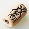 Handmade Pottery clay Beads, About:16x14mm Hole:5mm, Sold by Bag