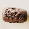 Handmade Pottery clay Beads, About:14x19mm Hole:5mm, Sold by Bag