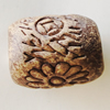 Handmade Pottery clay Beads, About:14x19mm Hole:5mm, Sold by Bag