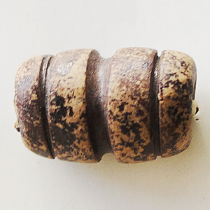 Handmade Pottery clay Beads, About:14x19mm Hole:5mm, Sold by Bag