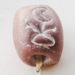 Handmade Pottery clay Beads, About:12x15mm Hole:5mm, Sold by Bag