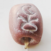 Handmade Pottery clay Beads, About:12x15mm Hole:5mm, Sold by Bag