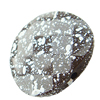 Painted(spray-paint) Acrylic Beads,Faceted Flat round, 23x23x6mm, Hole:Approx 1mm, Sold by Bag
