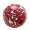 Painted(spray-paint) Acrylic Beads,Faceted Round, 10mm, Hole:Approx 2mm, Sold by Bag