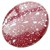 Painted (spray-paint) Acrylic Beads, Flat Round, 32x5mm, Hole:Approx 1mm, Sold by Bag