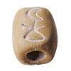 Handmade Pottery clay Beads, About:12x14mm Hole:5mm, Sold by Bag