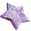 Painted (spray-paint ) Acrylic Beads, Flat star, 38x6mm,Hole:Approx 2mm, Sold by Bag