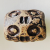 Handmade Pottery clay Beads, About:14x19mm Hole:5mm, Sold by Bag