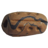 Handmade Pottery Clay Beads, About:13x18mm-12x23mm, Hole:Approx 4mm, Sold by Bag