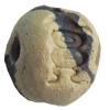 Handmade Pottery Clay Beads, About:12x15mm, Hole:Approx 4mm, Sold by Bag