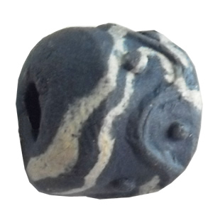 Handmade Pottery Clay Beads, About:12x15mm, Hole:Approx 4mm, Sold by Bag