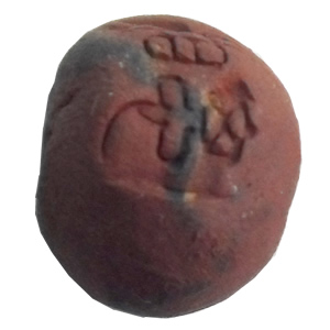 Handmade Pottery Clay Beads, About:12x15mm, Hole:Approx 4mm, Sold by Bag