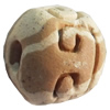 Handmade Pottery Clay Beads, About:12x15mm, Hole:Approx 4mm, Sold by Bag