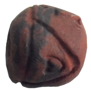 Handmade Pottery Clay Beads, About:12x15mm, Hole:Approx 4mm, Sold by Bag