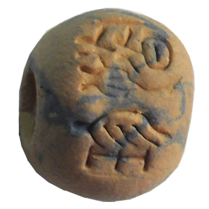 Handmade Pottery Clay Beads, About:12x15mm, Hole:Approx 4mm, Sold by Bag  