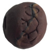 Handmade Pottery Clay Beads, About:12x15mm, Hole:Approx 4mm, Sold by Bag  