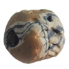 Handmade Pottery Clay Beads, About:12x15mm, Hole:Approx 4mm, Sold by Bag  