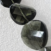 Glass Crystal Beads, Twist Faceted Flat Round 22mm Hole:1mm, Sold by Bag