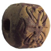 Handmade Pottery Clay Beads, About:12x15mm, Hole:Approx 4mm, Sold by Bag  