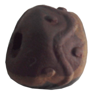 Handmade Pottery Clay Beads, About:13x16mm Hole:Approx 4mm, Sold by Bag  