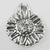 Pendant, Zinc Alloy Jewelry Findings, 15x20mm, Sold by Bag