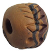 Handmade Pottery Clay Beads, About:13x15mm, Hole:Approx 4mm, Sold by Bag  