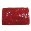 Imitate Gemstone Acrylic Beads, Rectangle 25x16mm Hole:2mm, Sold by Bag