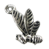 Pendant, Zinc Alloy Jewelry Findings, 10x19mm, Sold by Bag