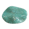 Imitate Gemstone Acrylic Beads, 38x28mm Hole:1.5mm, Sold by Bag