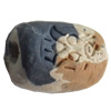 Handmade Pottery Clay Beads, About:19x13mm, Hole:Approx 4mm, Sold by Bag