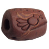 Handmade Pottery Clay Beads, About:19x13mm, Hole:Approx 4mm, Sold by Bag