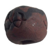 Handmade Pottery Clay Beads, About:13x11mm, Hole:Approx 5mm, Sold by Bag