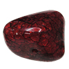 Imitate Gemstone Acrylic Beads, Nugget 29x26mm Hole:3mm, Sold by Bag