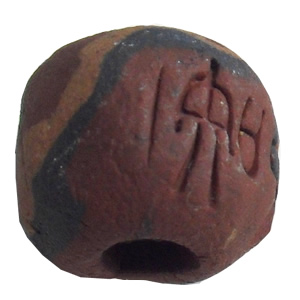 Handmade Pottery Clay Beads, About:13x11mm, Hole:Approx 5mm, Sold by Bag