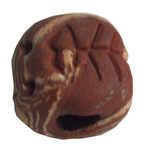 Handmade Pottery Clay Beads, About:13x11mm, Hole:Approx 5mm, Sold by Bag