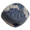Handmade Pottery Clay Beads, About:16x12mm Hole:Approx 4mm, Sold by Bag