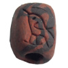 Handmade Pottery Clay Beads, About:13x16mm, Hole:Approx 4mm, Sold by Bag