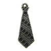Pendant, Zinc Alloy Jewelry Findings, 9x29mm, Sold by Bag