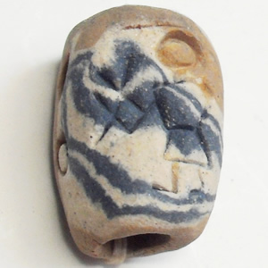 Handmade Pottery Clay Beads, About:13x16mm, Hole:Approx 4mm, Sold by Bag