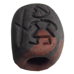 Handmade Pottery Clay Beads, About:13x16mm, Hole:Approx 4mm, Sold by Bag