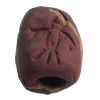 Handmade Pottery Clay Beads, About:13x16mm, Hole:Approx 4mm, Sold by Bag