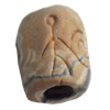 Handmade Pottery Clay Beads, About:13x16mm, Hole:Approx 4mm, Sold by Bag