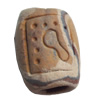 Handmade Pottery Clay Beads, About:13x16mm, Hole:Approx 4mm, Sold by Bag