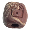 Handmade Pottery Clay Beads, About:13x16mm, Hole:Approx 4mm, Sold by Bag