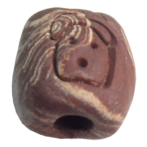 Handmade Pottery Clay Beads, About:13x16mm, Hole:Approx 4mm, Sold by Bag