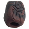 Handmade Pottery Clay Beads, About:13x16mm, Hole:Approx 4mm, Sold by Bag